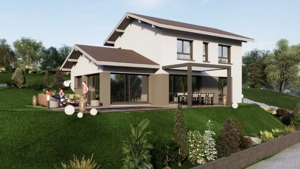 Maison neuve 120 m² à Cluses (74300)