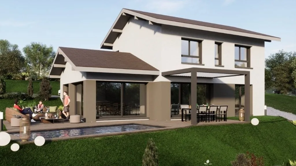 Maison neuve 120 m² à Cluses (74300)