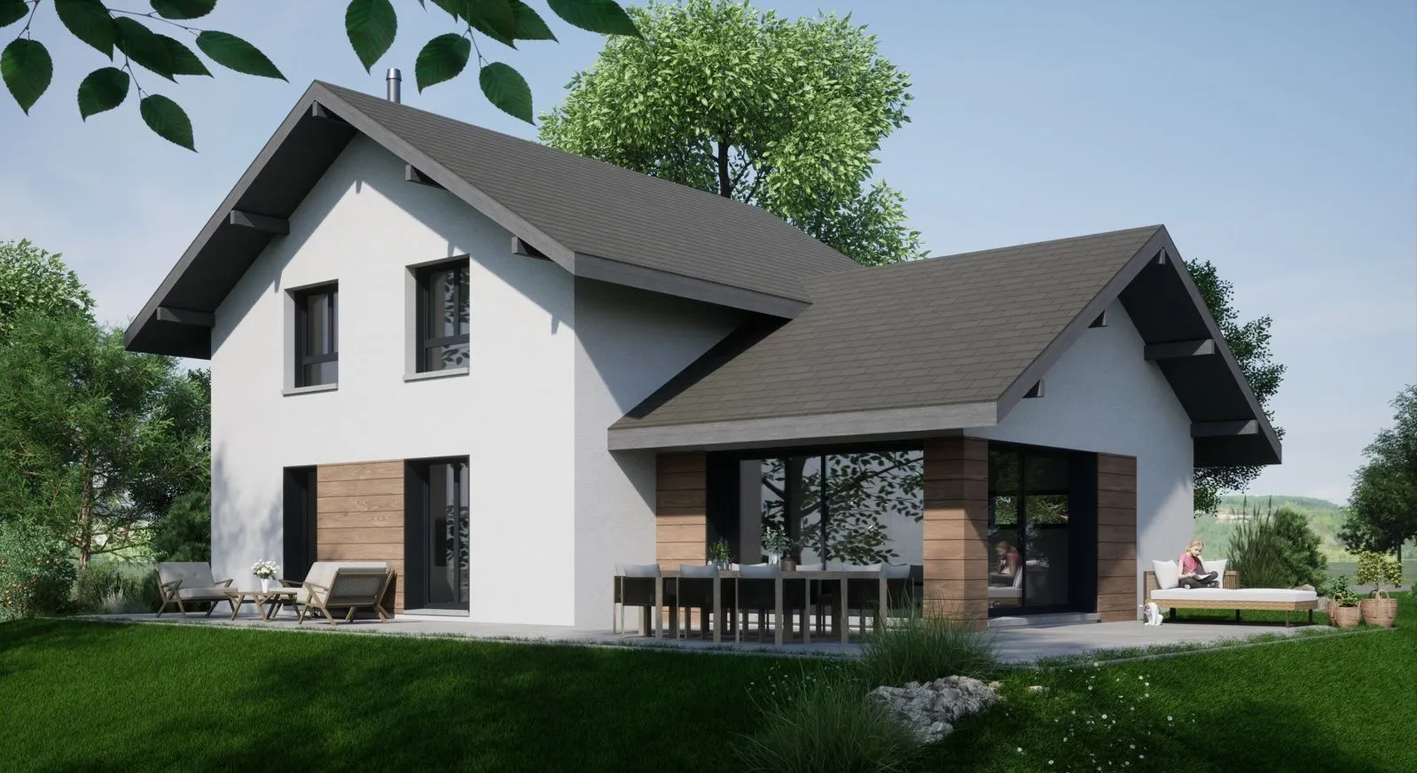 Maison neuve 134 m² à Seythenex (74210)