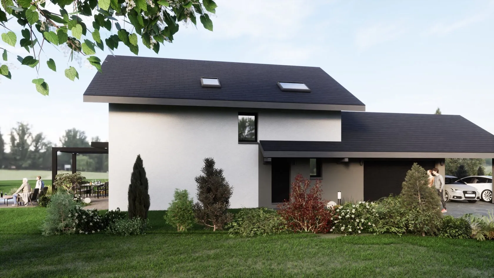 Maison neuve 100 m² à Chaumont (74270)