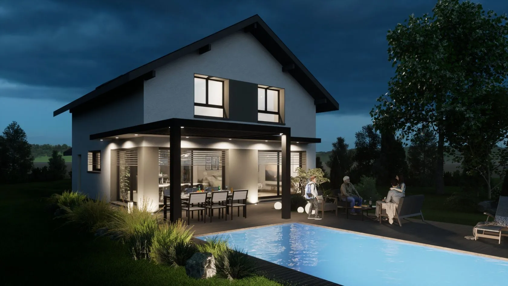 Maison neuve 100 m² à Chaumont (74270)
