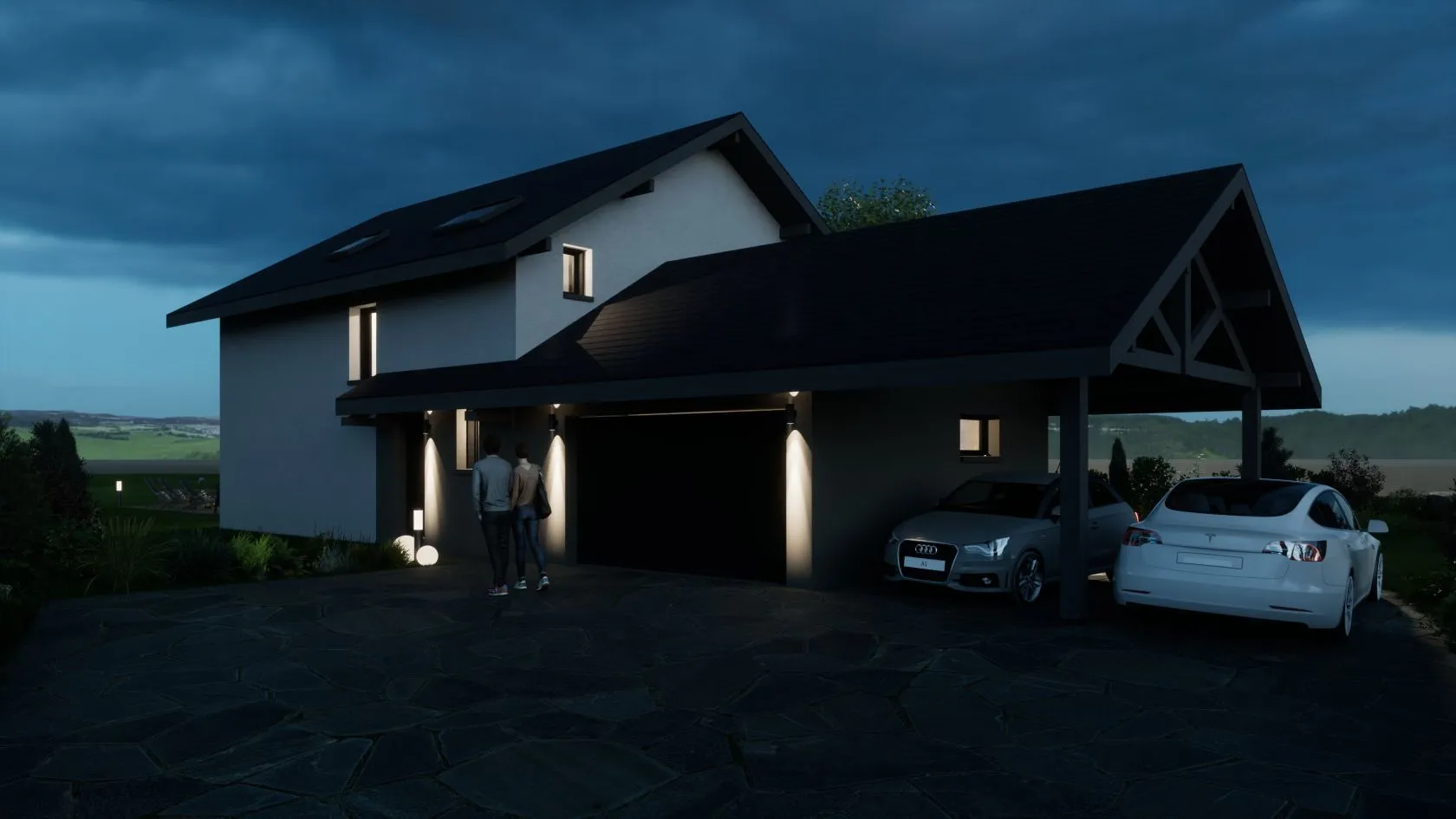 Maison neuve 100 m² à Chaumont (74270)