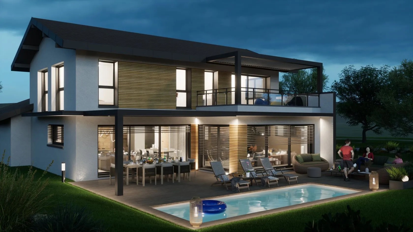 Maison neuve 153 m² à Collonges-sous-Salève (74160)