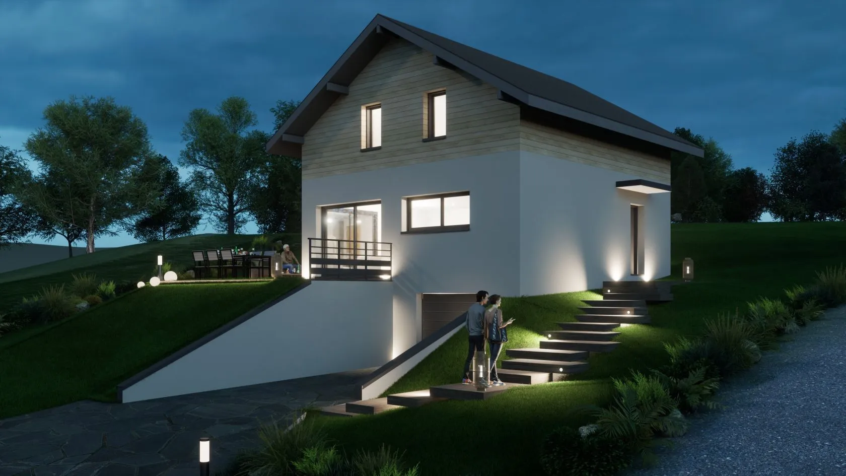 Maison neuve 102 m² à Serraval (74230)