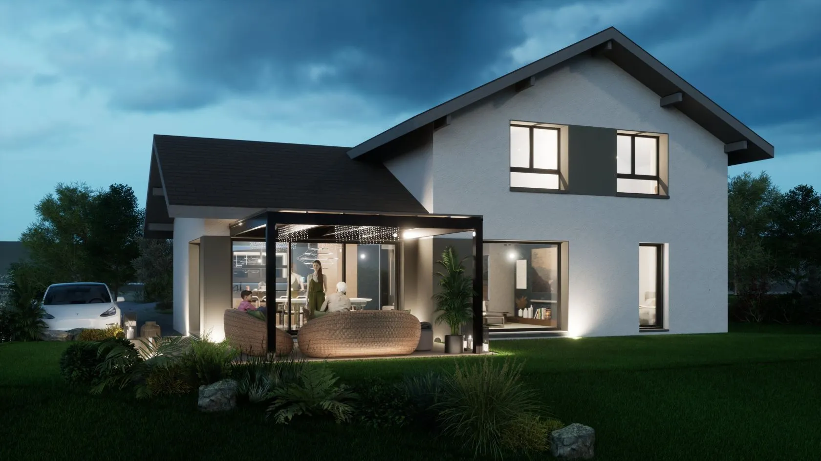 Maison neuve 142 m² à Nâves-Parmelan (74370)