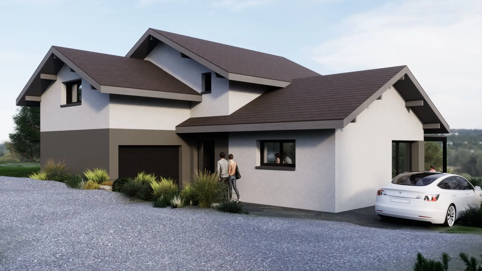 Maison neuve 142 m² à Nâves-Parmelan (74370)