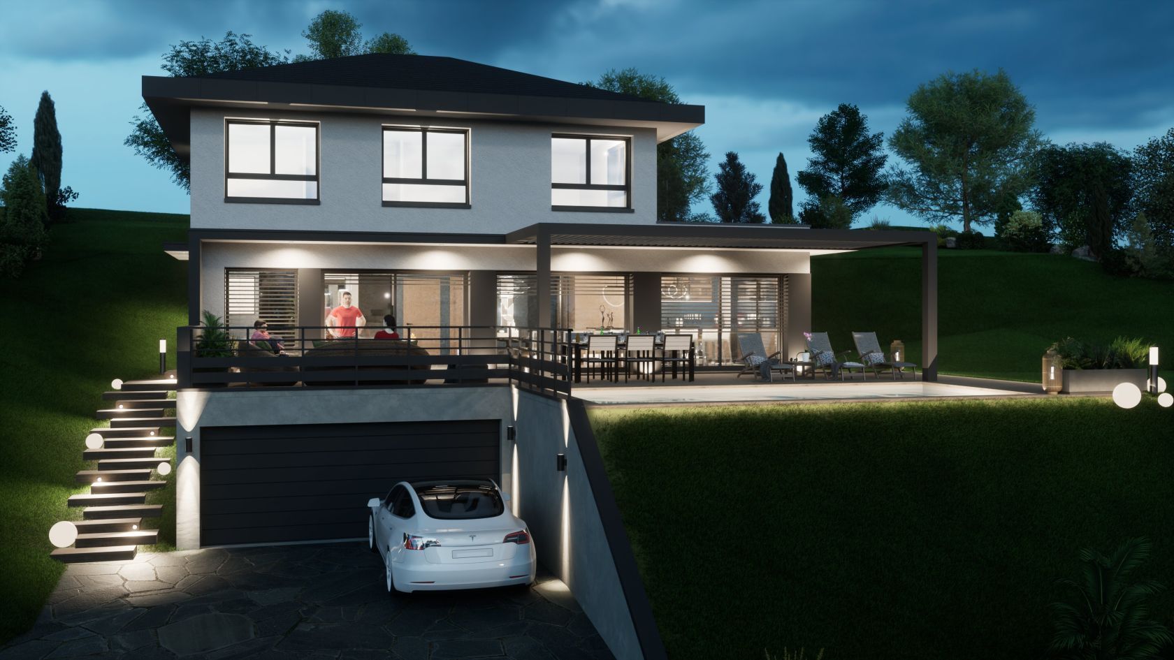 Maison neuve 133 m² à Collonges-sous-Salève (74160)
