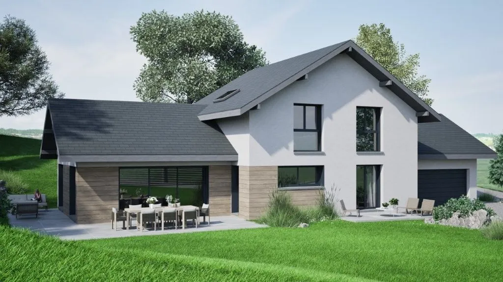 Maison neuve à Minzier