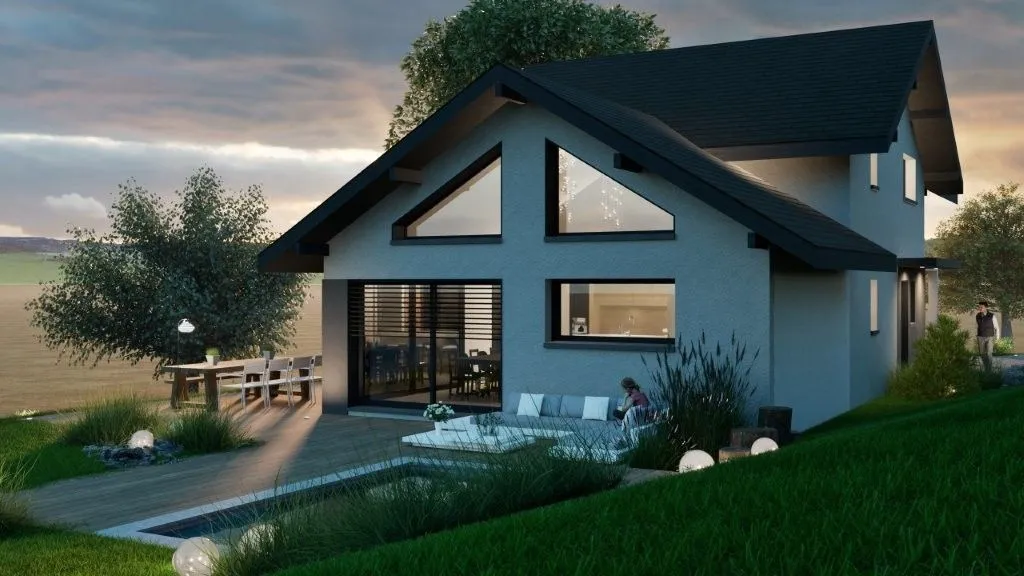 Maison neuve 120 m² à Marignier (74970)