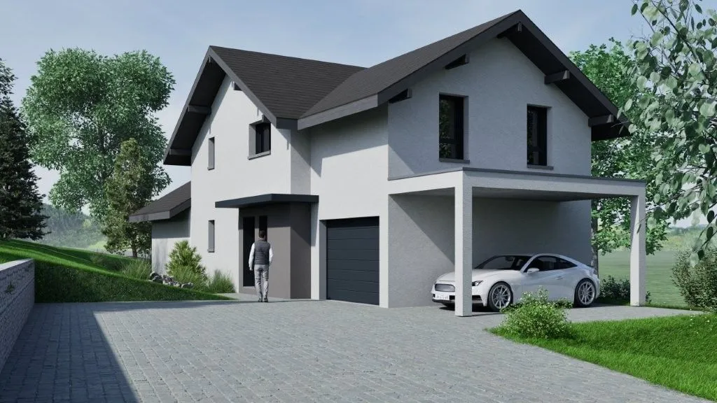 Maison neuve 120 m² à Marignier (74970)