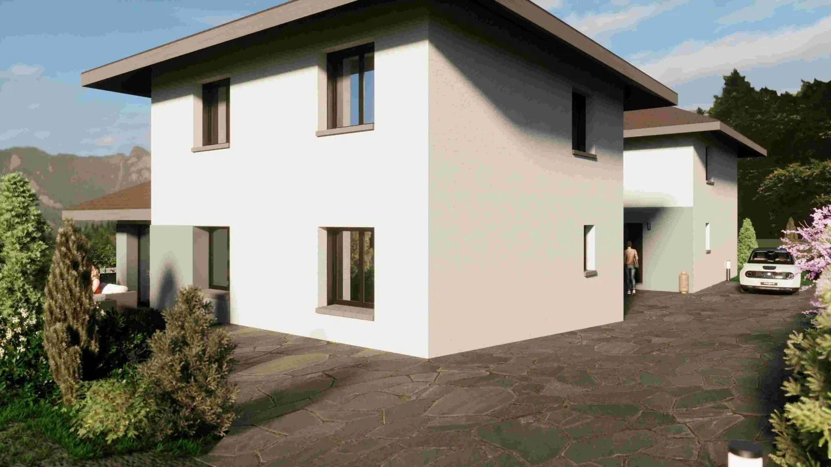 Maison neuve 107 m² à Doussard (74210)
