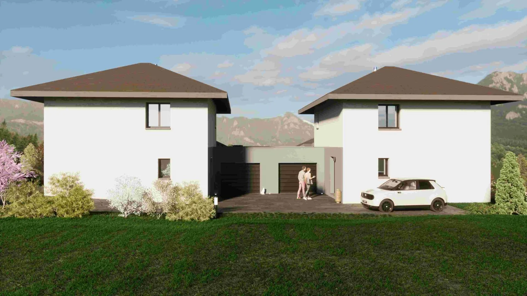 Maison neuve 107 m² à Doussard (74210)