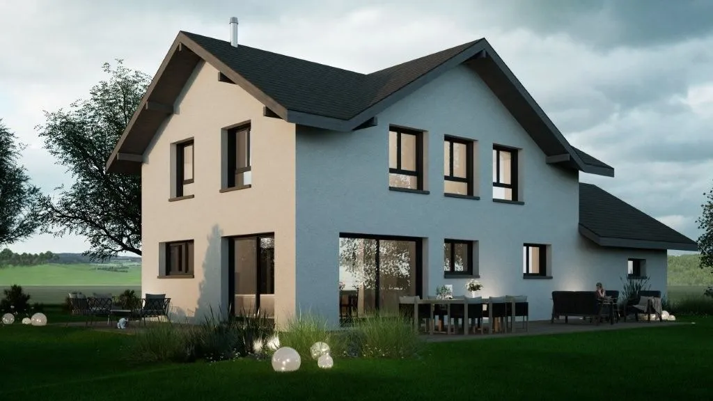 Maison neuve 134 m² à Archamps (74160)