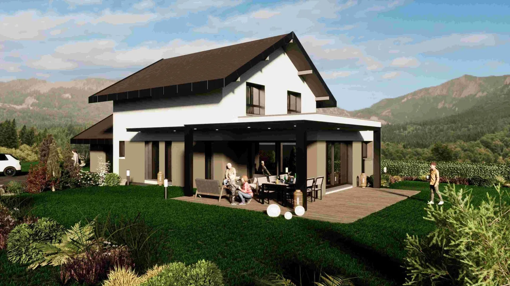 Maison neuve 150 m² à Saint-Jorioz (74410)