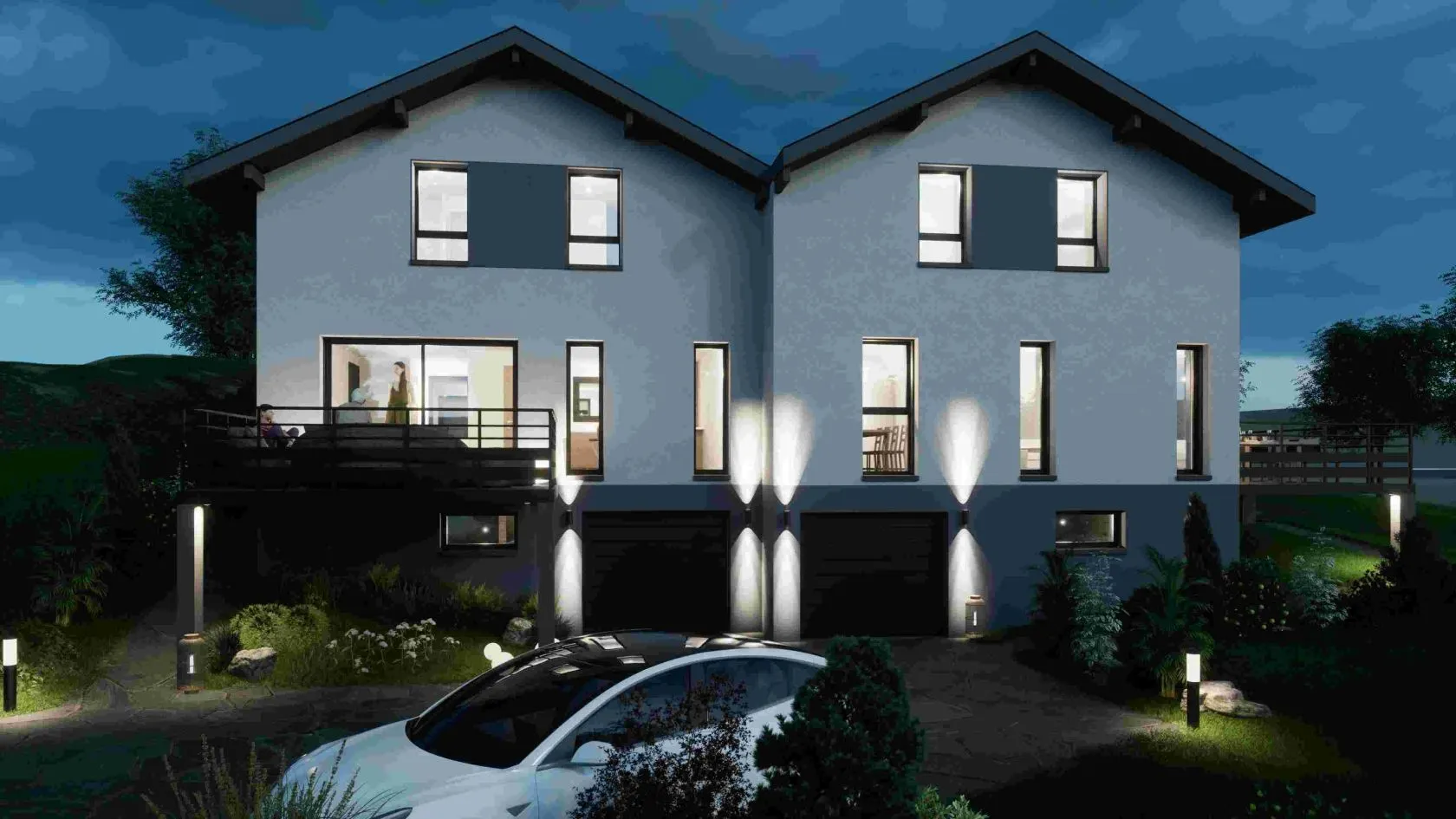 Maison neuve 91 m² à Brison-Saint-Innocent (73100)