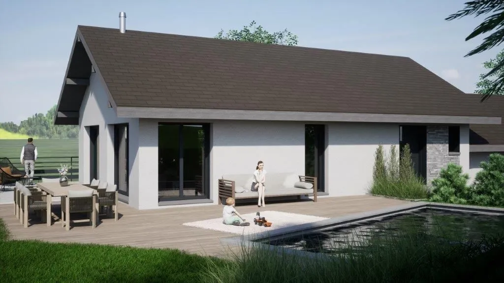 Maison neuve 160 m² à Frangy (74270)