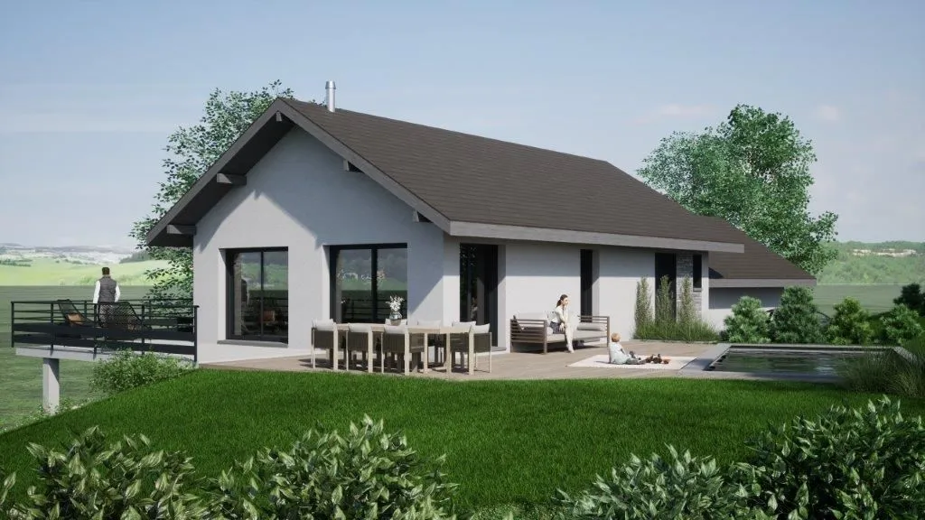 Maison neuve 160 m² à Frangy (74270)