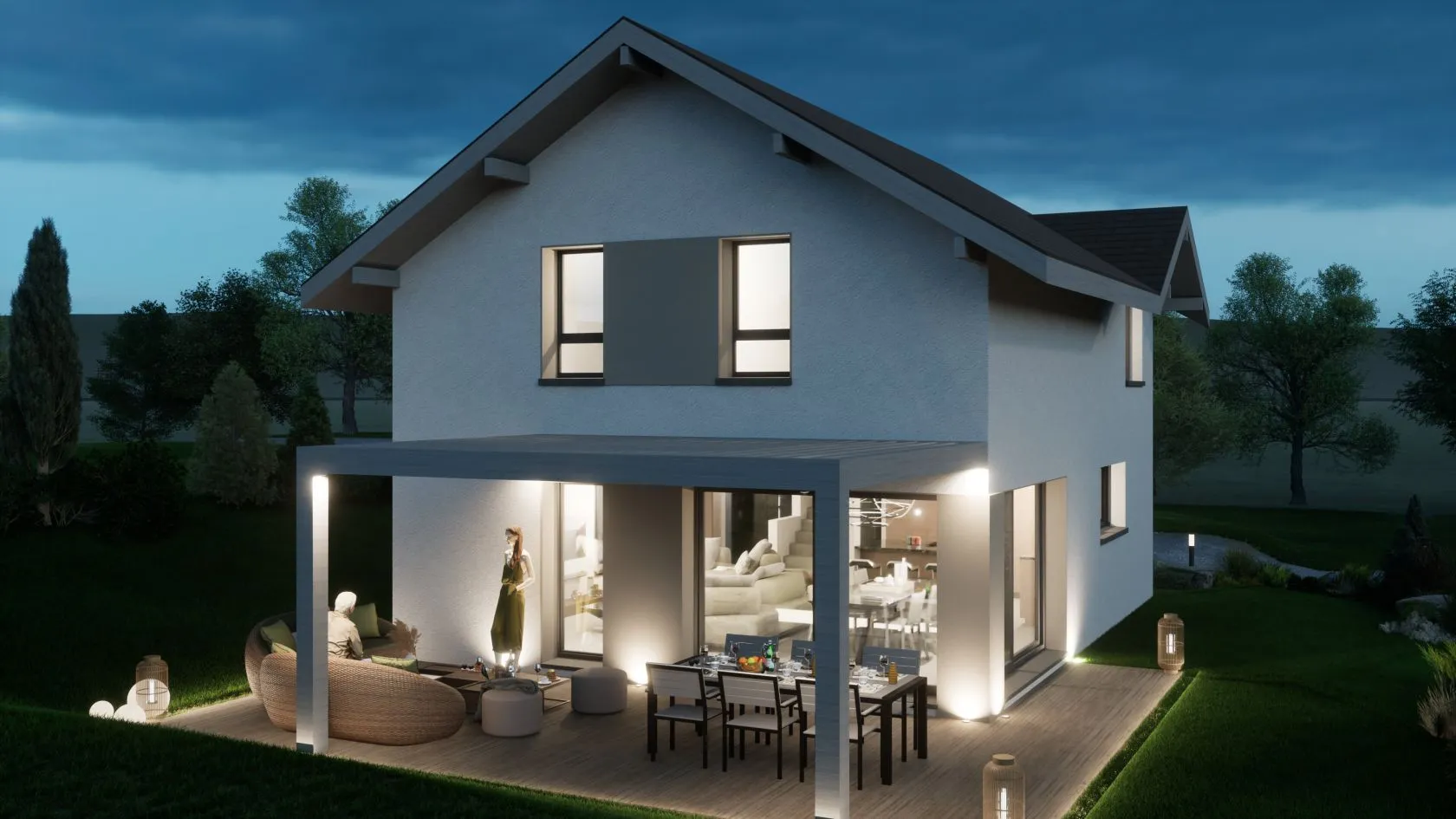 Maison neuve 140 m² à Présilly (74160)