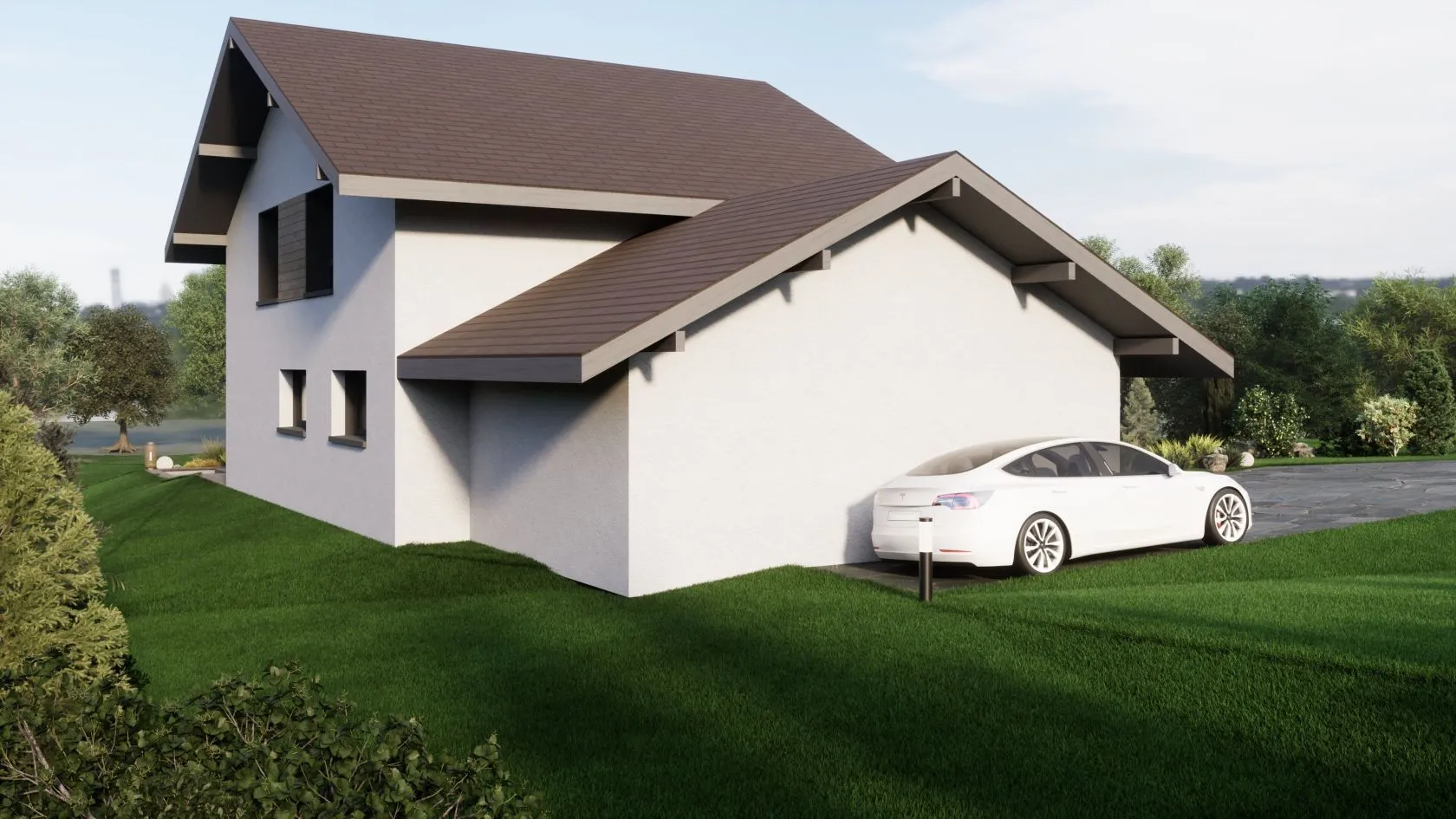 Maison neuve 110 m² à Viuz-en-Sallaz (74250)