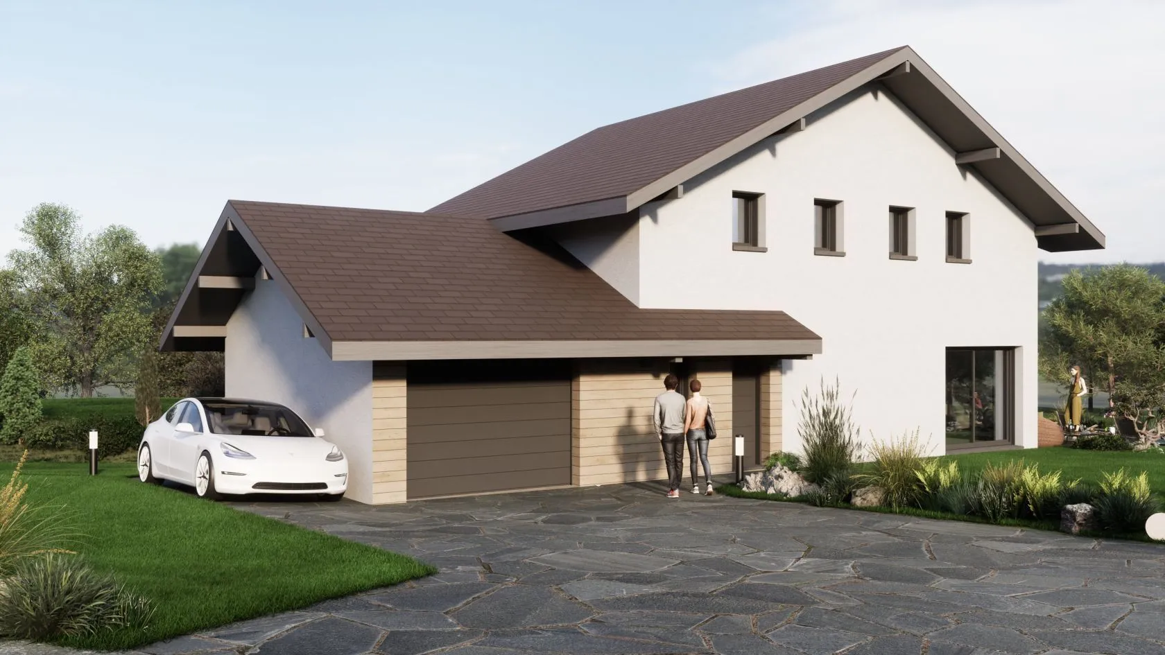 Maison neuve 110 m² à Viuz-en-Sallaz (74250)