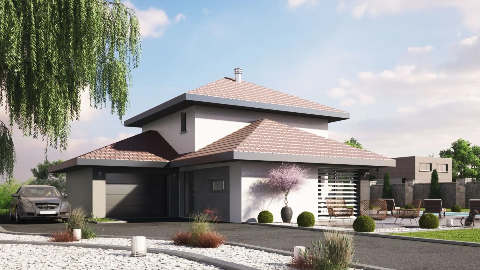 Maison neuve à Armoy