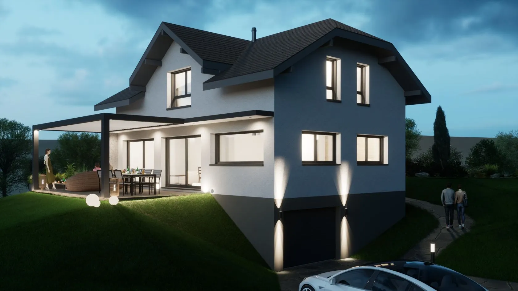 Maison neuve 135 m² à Choisy (74330)