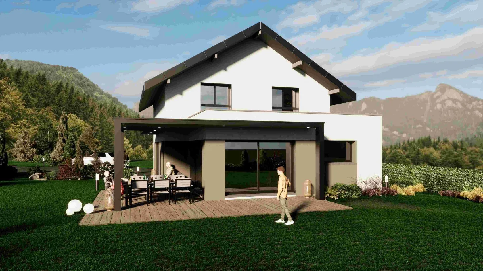 Maison neuve 130 m² à Mouxy (73100)