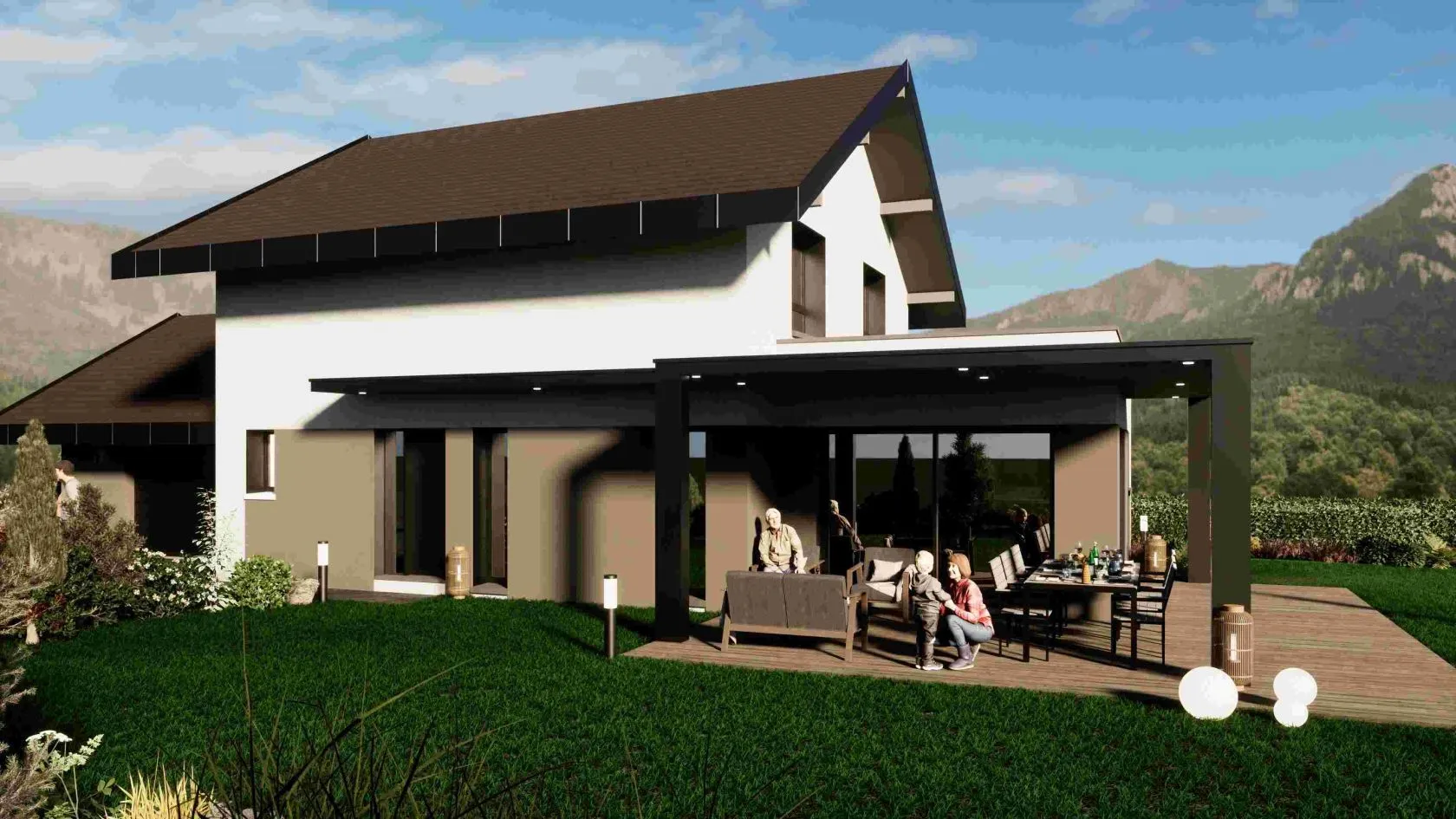 Maison neuve 130 m² à Mouxy (73100)