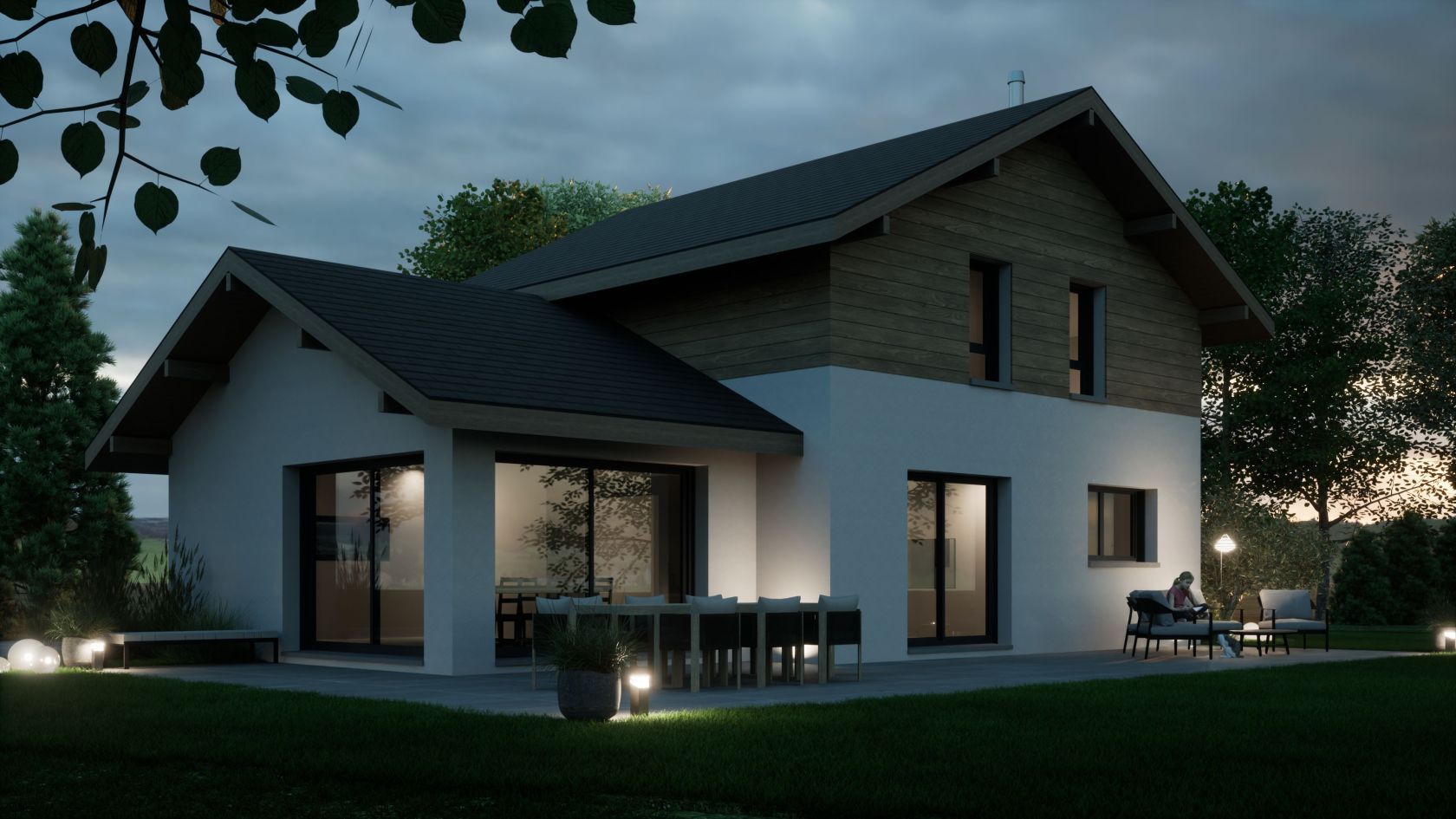 Maison neuve 120 m² à Évires (74570)