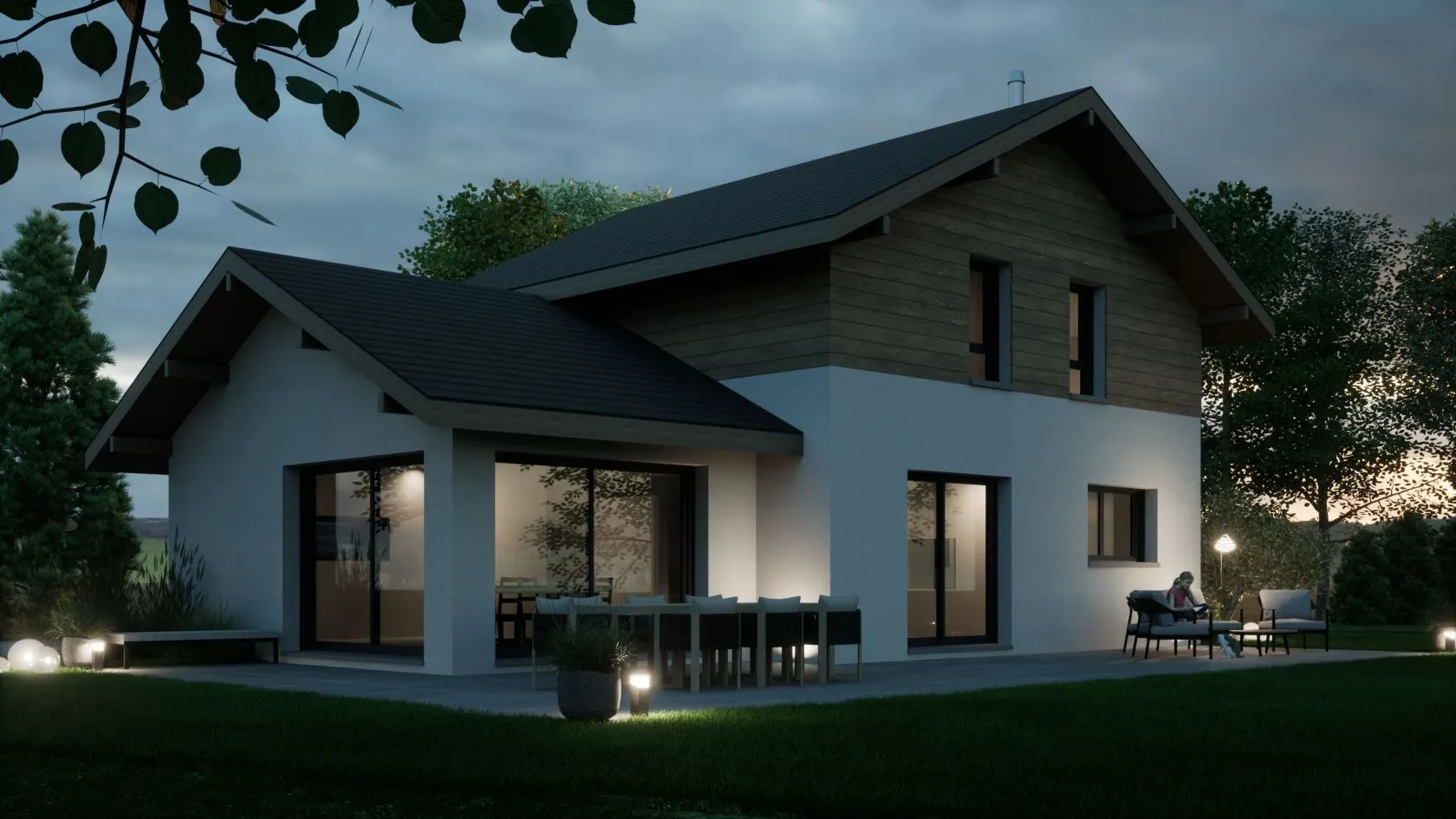 Maison neuve 120 m² à Évires (74570)