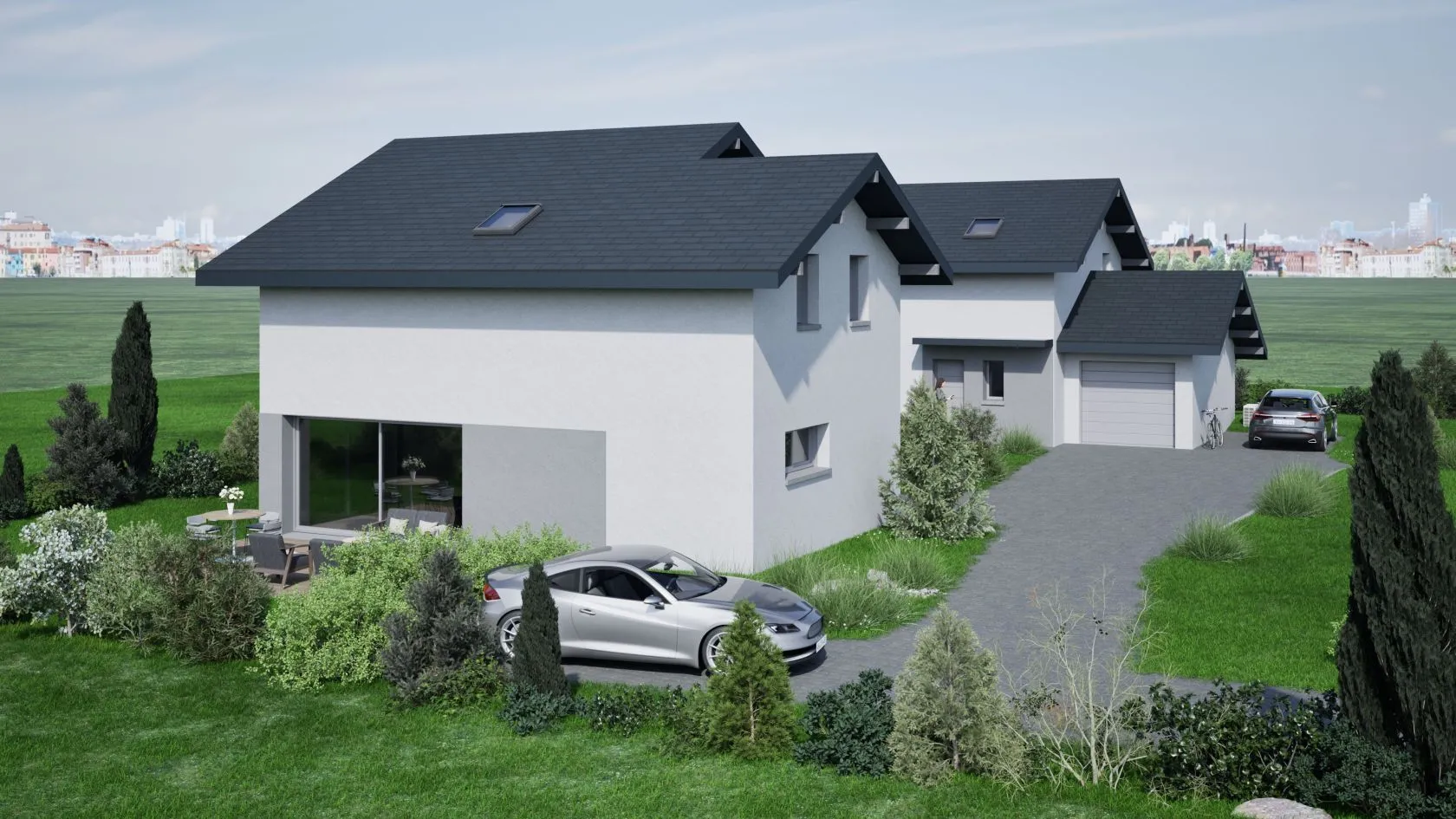 Maison neuve 114 m² à Aix-les-Bains (73100)