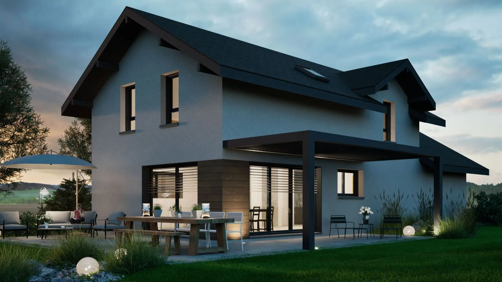 Maison neuve à Duingt