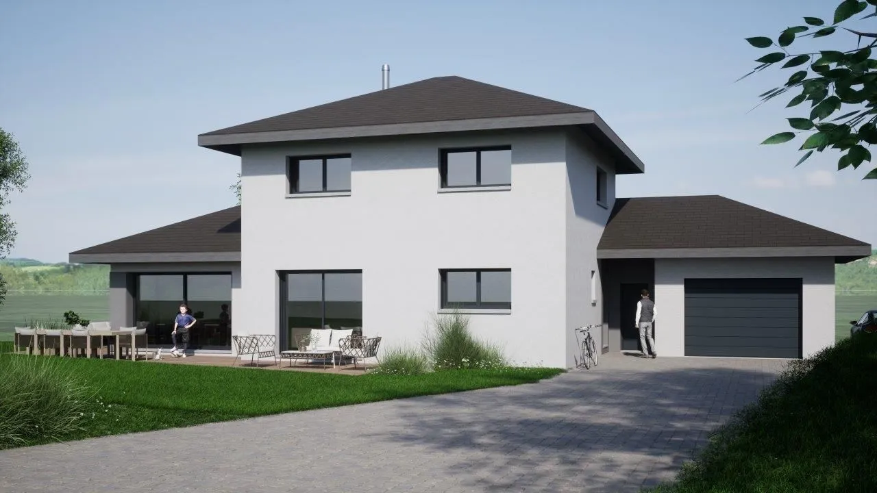 Maison neuve 126 m² à Marcellaz (74250)