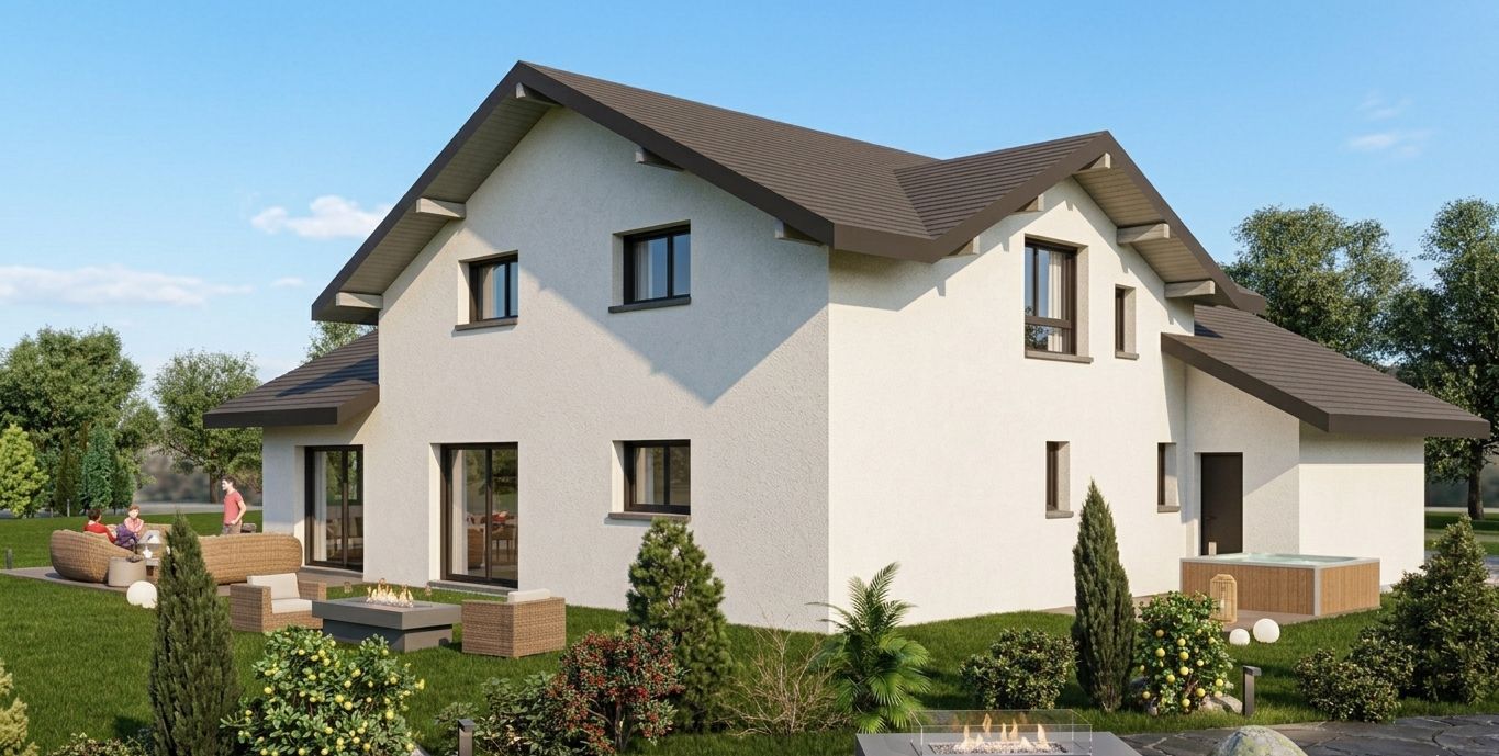 Maison neuve 130 m² à La Tour (74250)