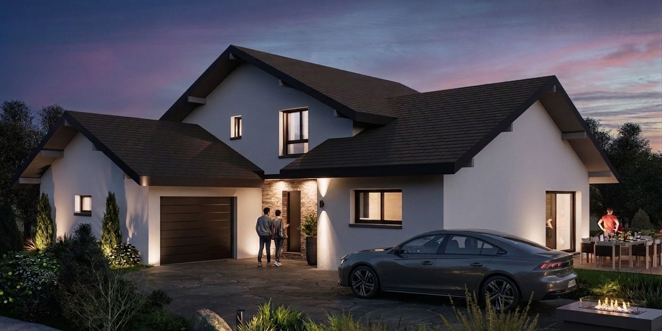 Maison neuve 130 m² à La Tour (74250)