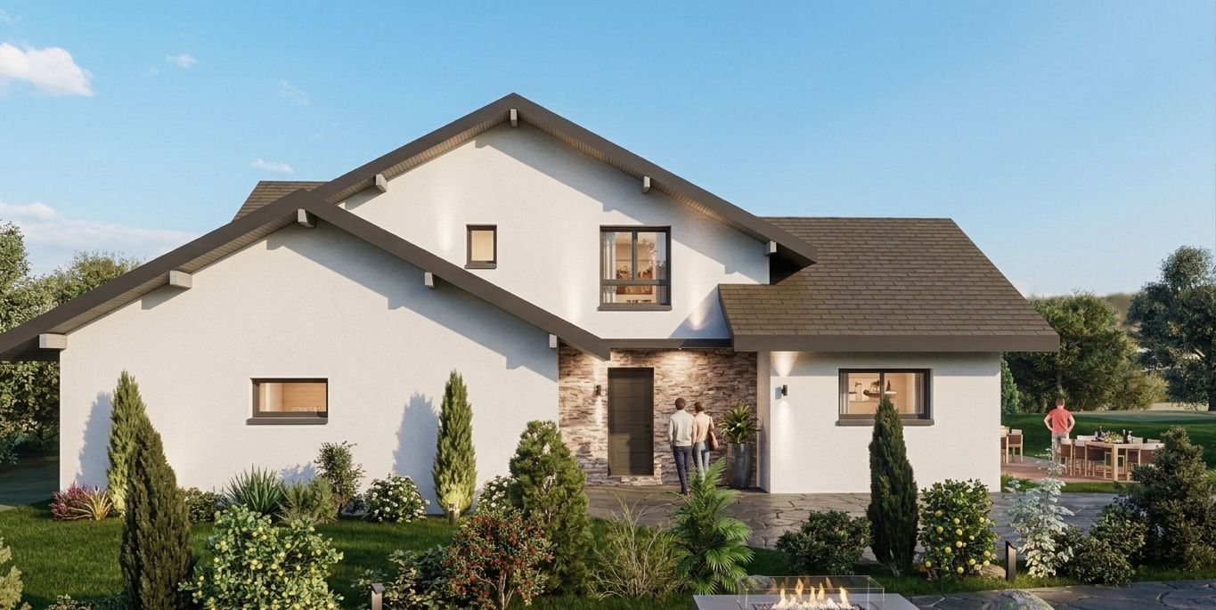Maison neuve 130 m² à La Tour (74250)