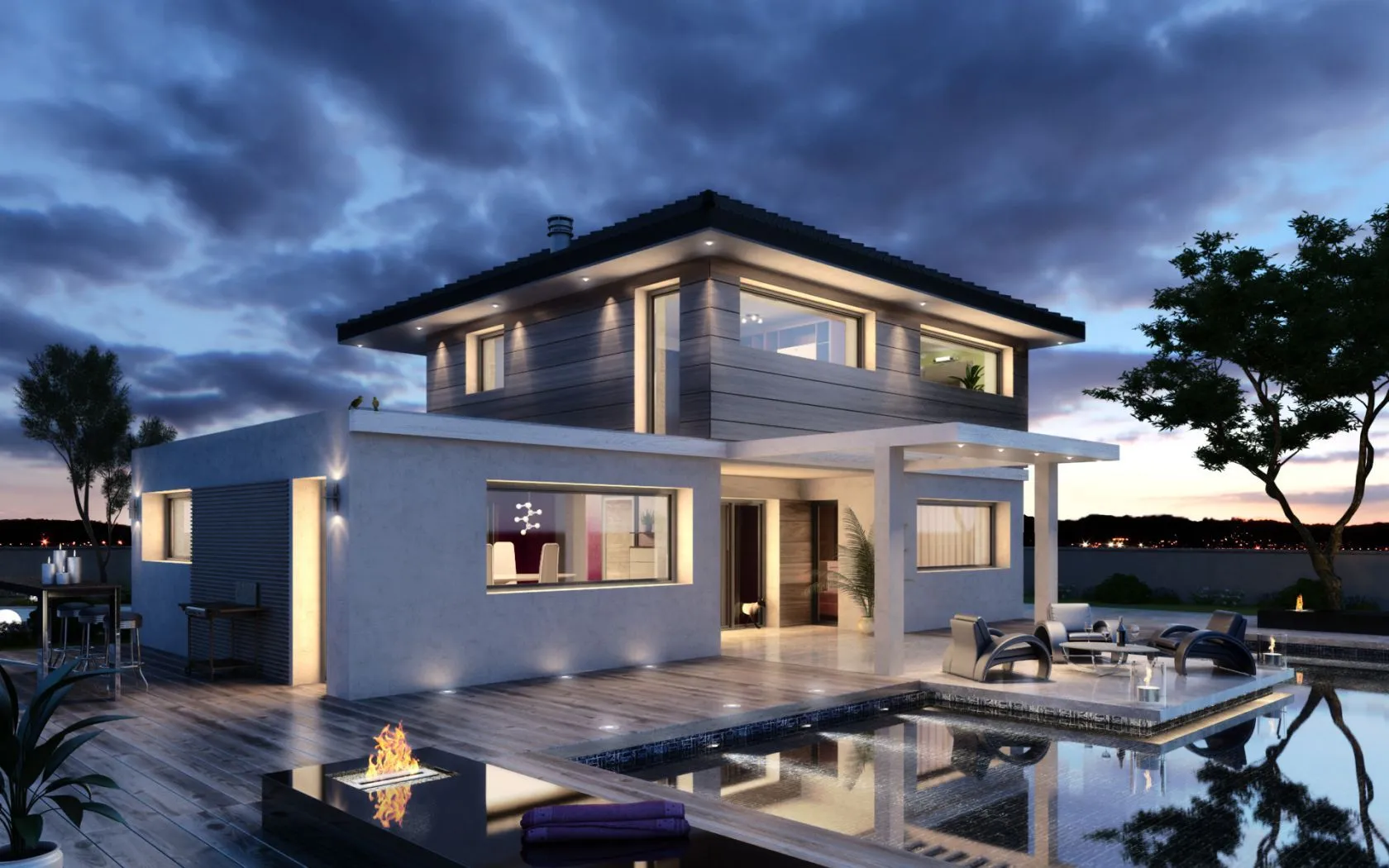 Maison neuve 124 m² à Marin (74200)