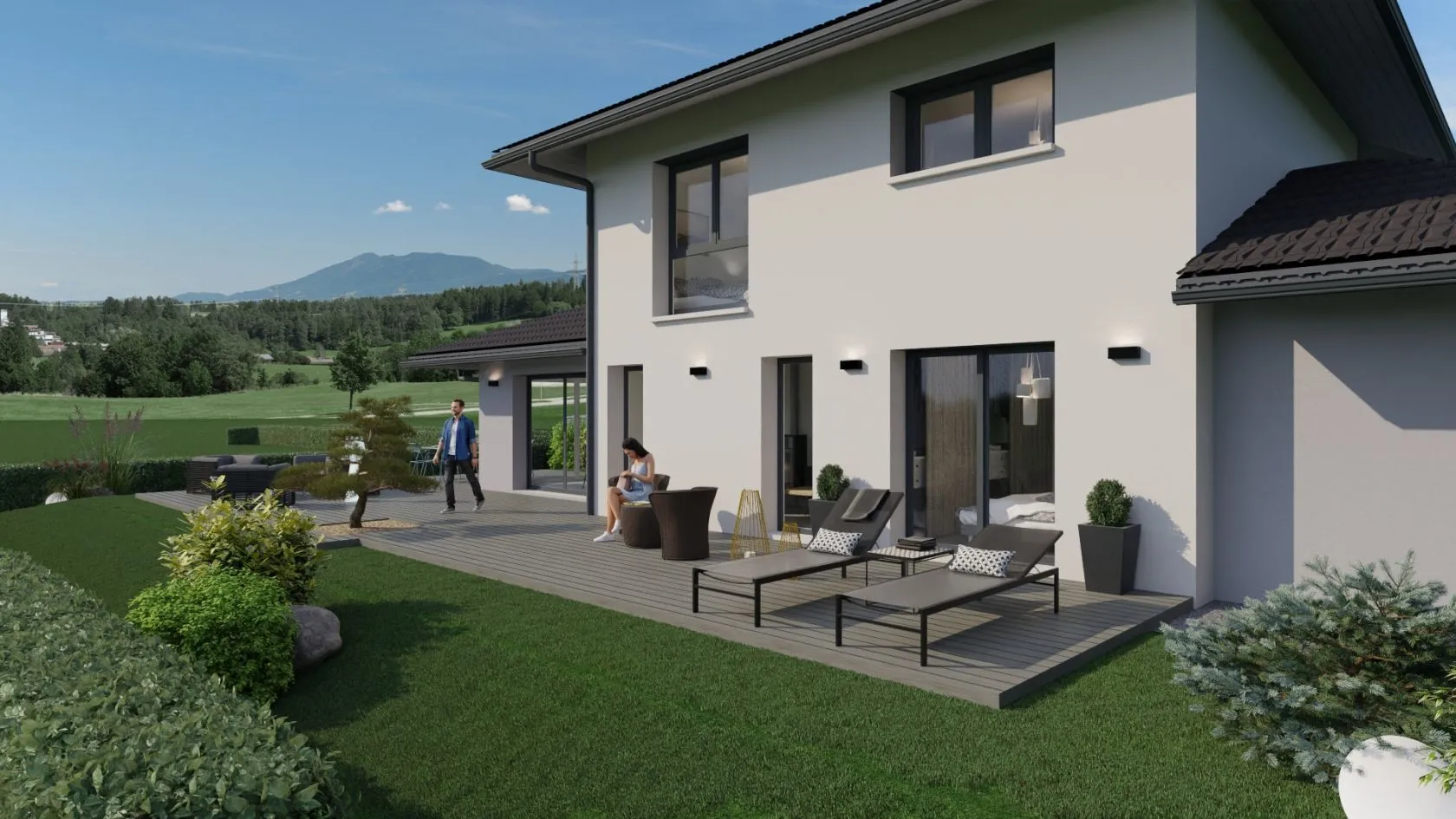 Maison neuve à Sciez