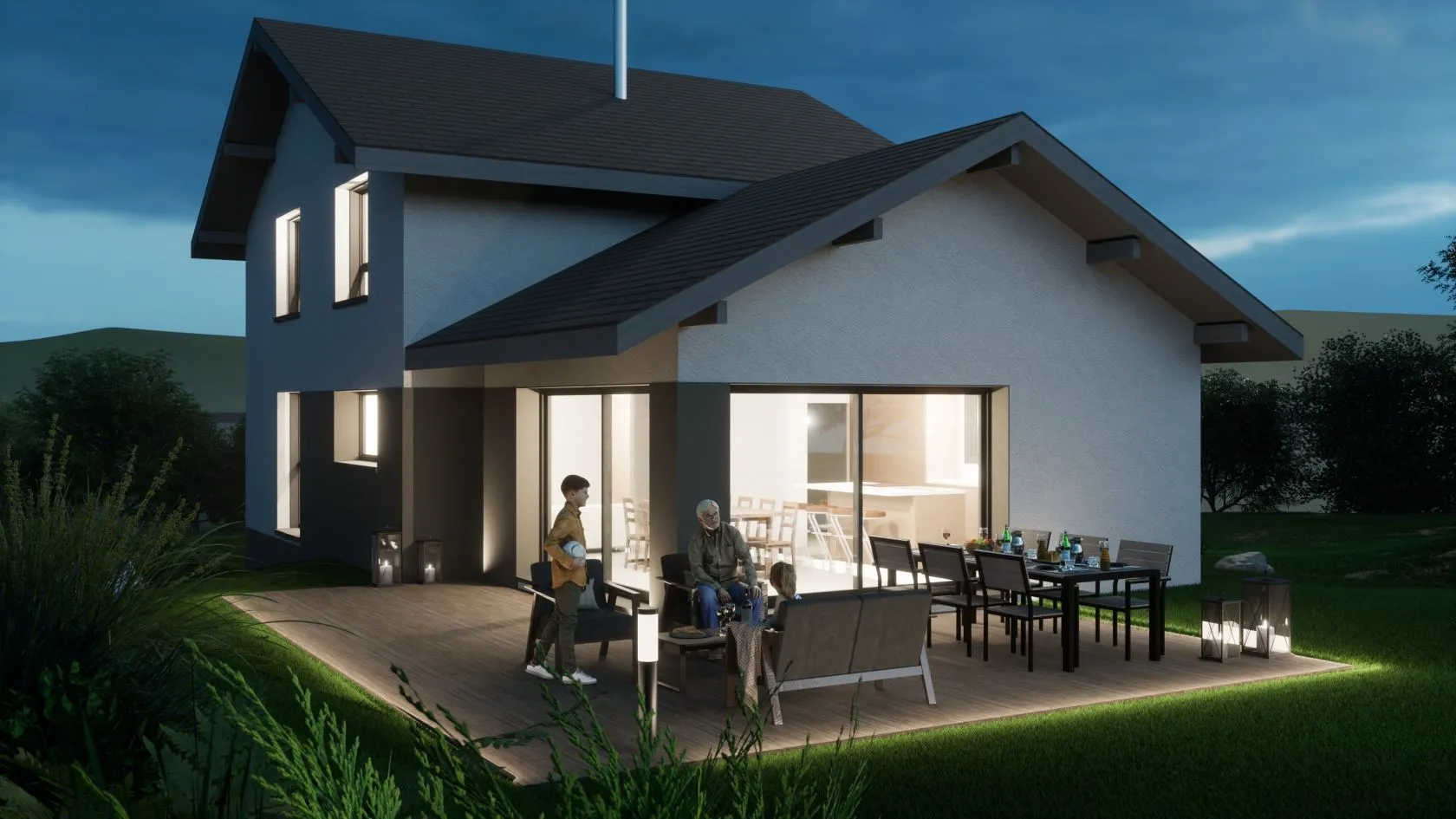 Maison neuve 106 m² à Larringes (74500)