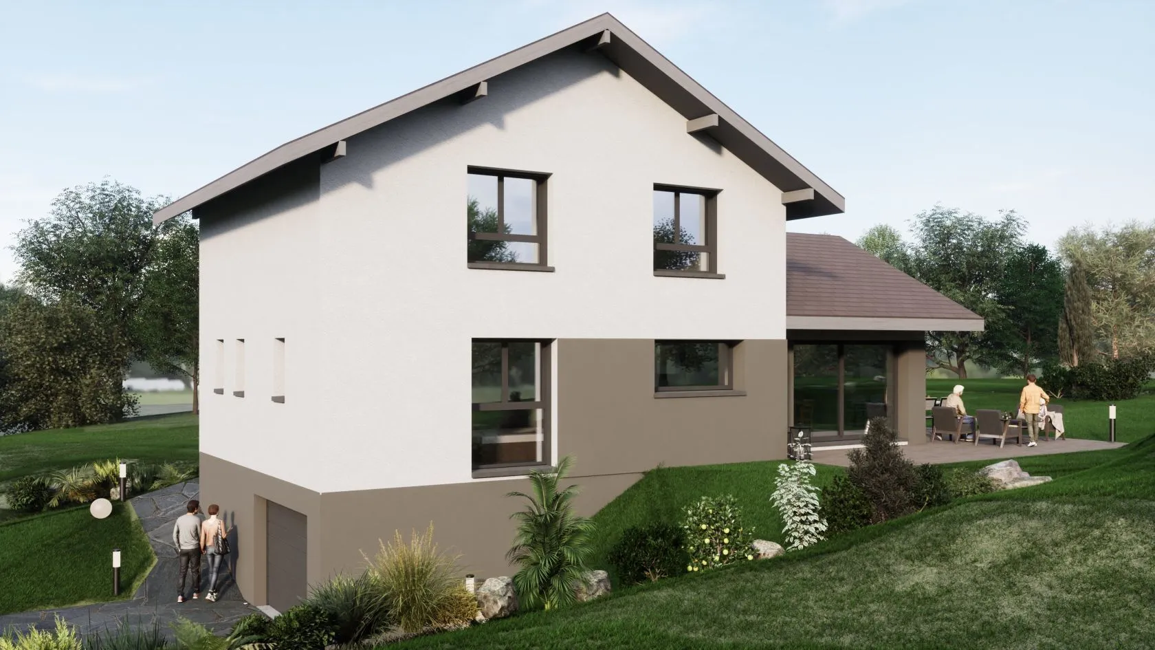 Maison neuve 106 m² à Larringes (74500)