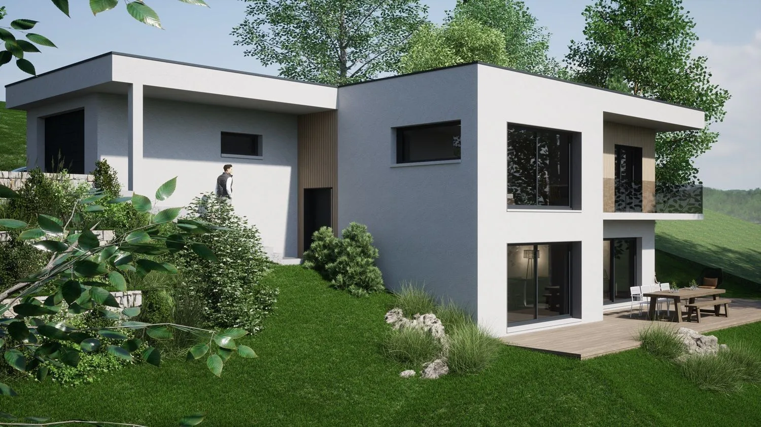 Maison neuve 148 m² à Publier (74500)