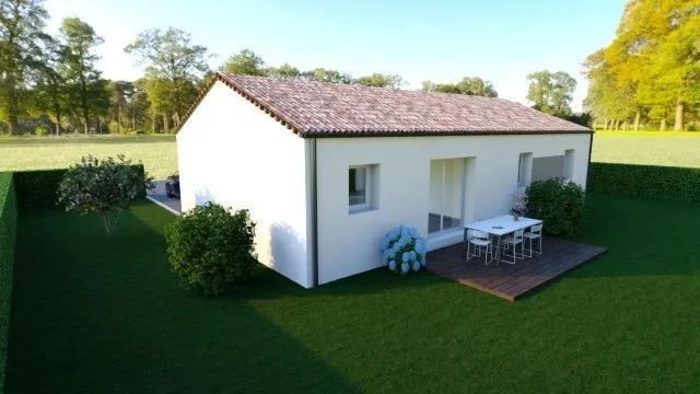 Maison neuve 83 m² à Rouans (44640)