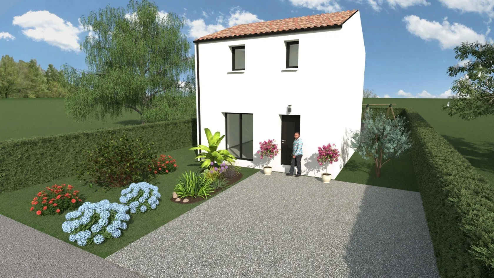 Maison neuve 77 m² à Bouguenais (44340)