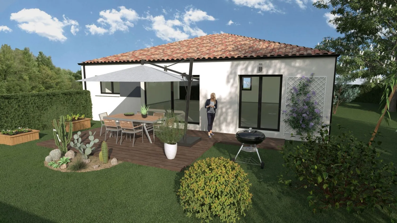 Maison neuve 60 m² à Bouaye (44830)