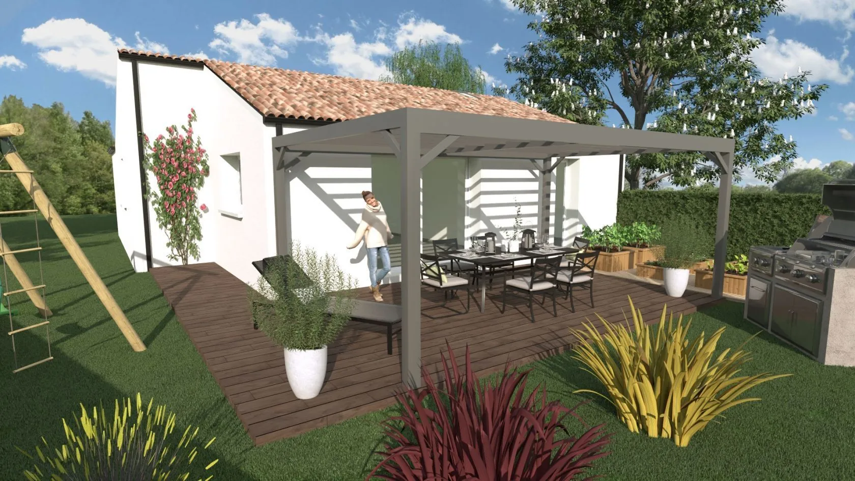 Maison neuve 74 m² à La Chapelle-Heulin (44330)