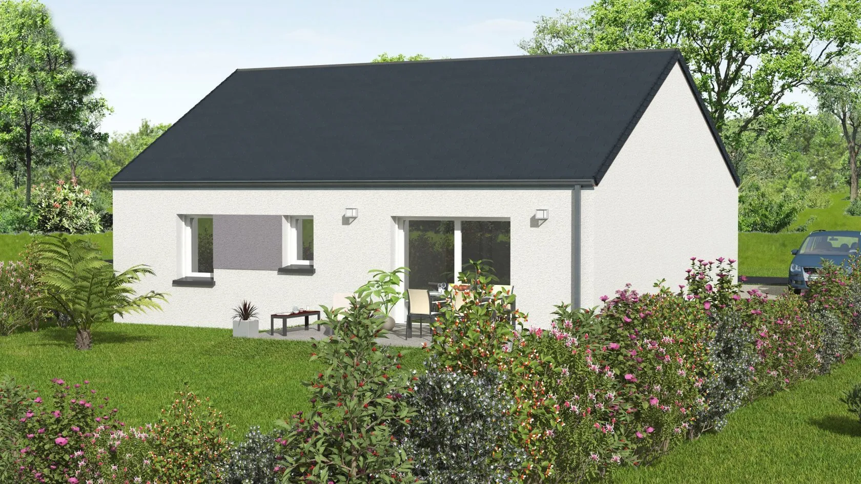 Maison neuve 75 m² à Jans (44170)