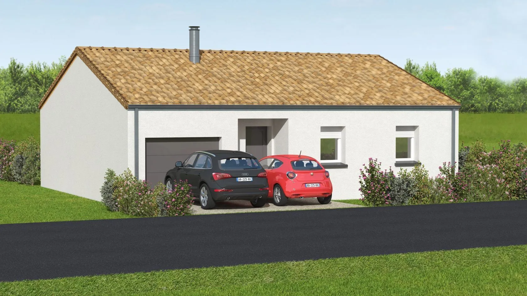 Maison neuve 77 m² à Bouaye (44830)