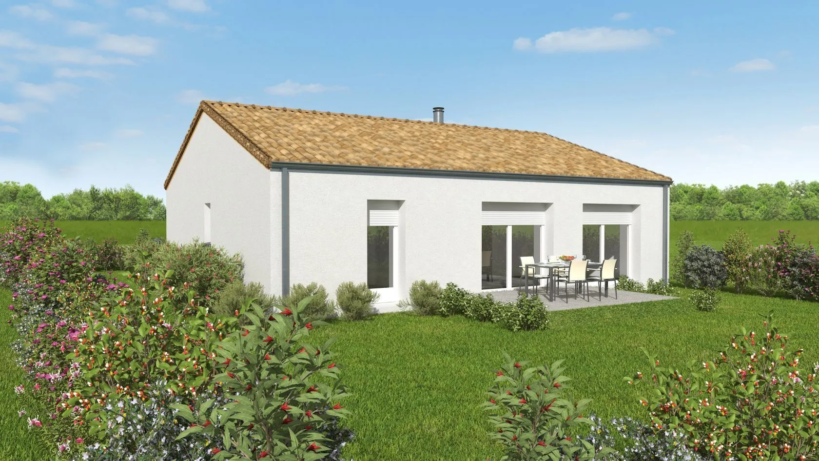 Maison neuve 77 m² à Bouaye (44830)