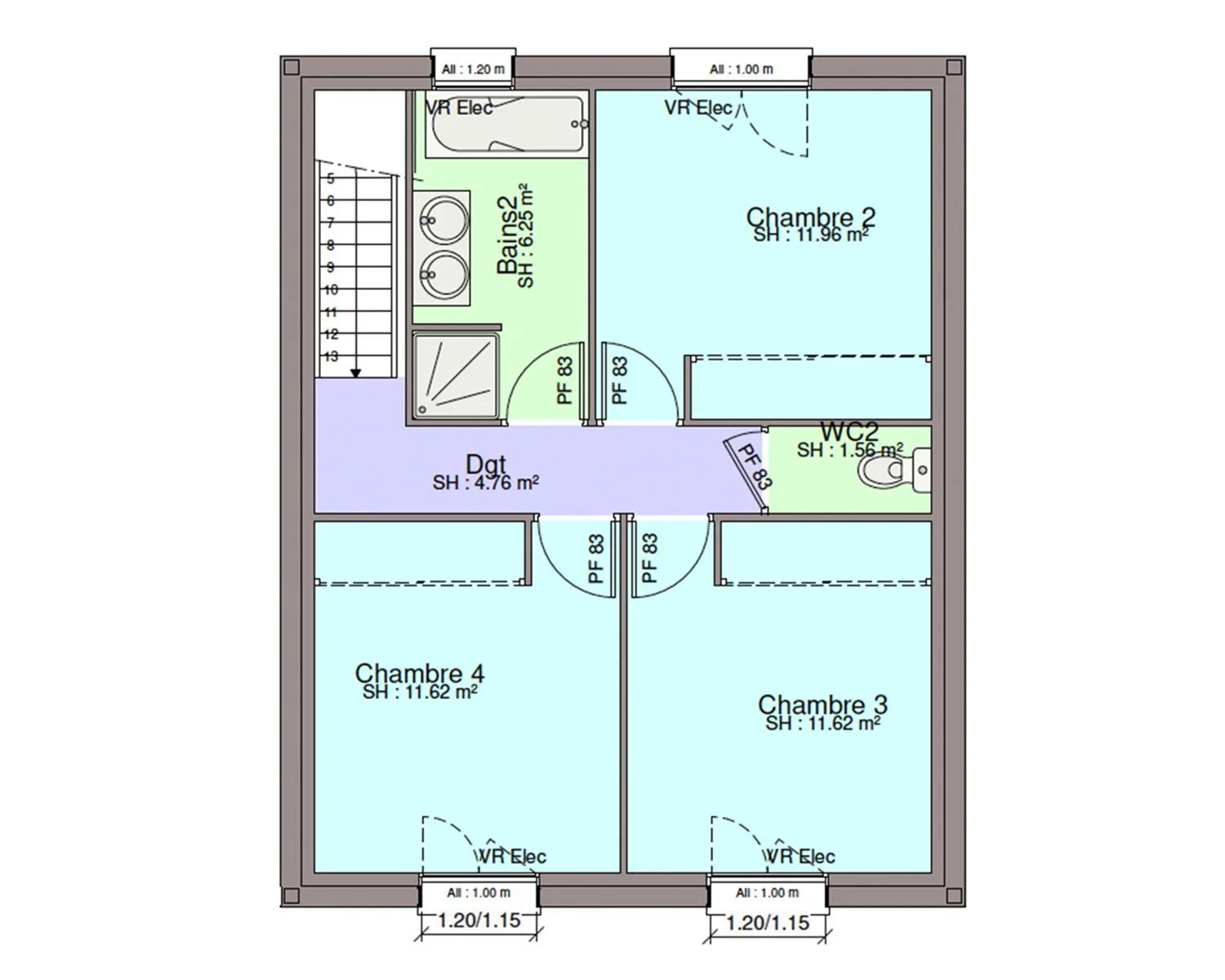 Maison neuve 112 m² à Casson (44390)