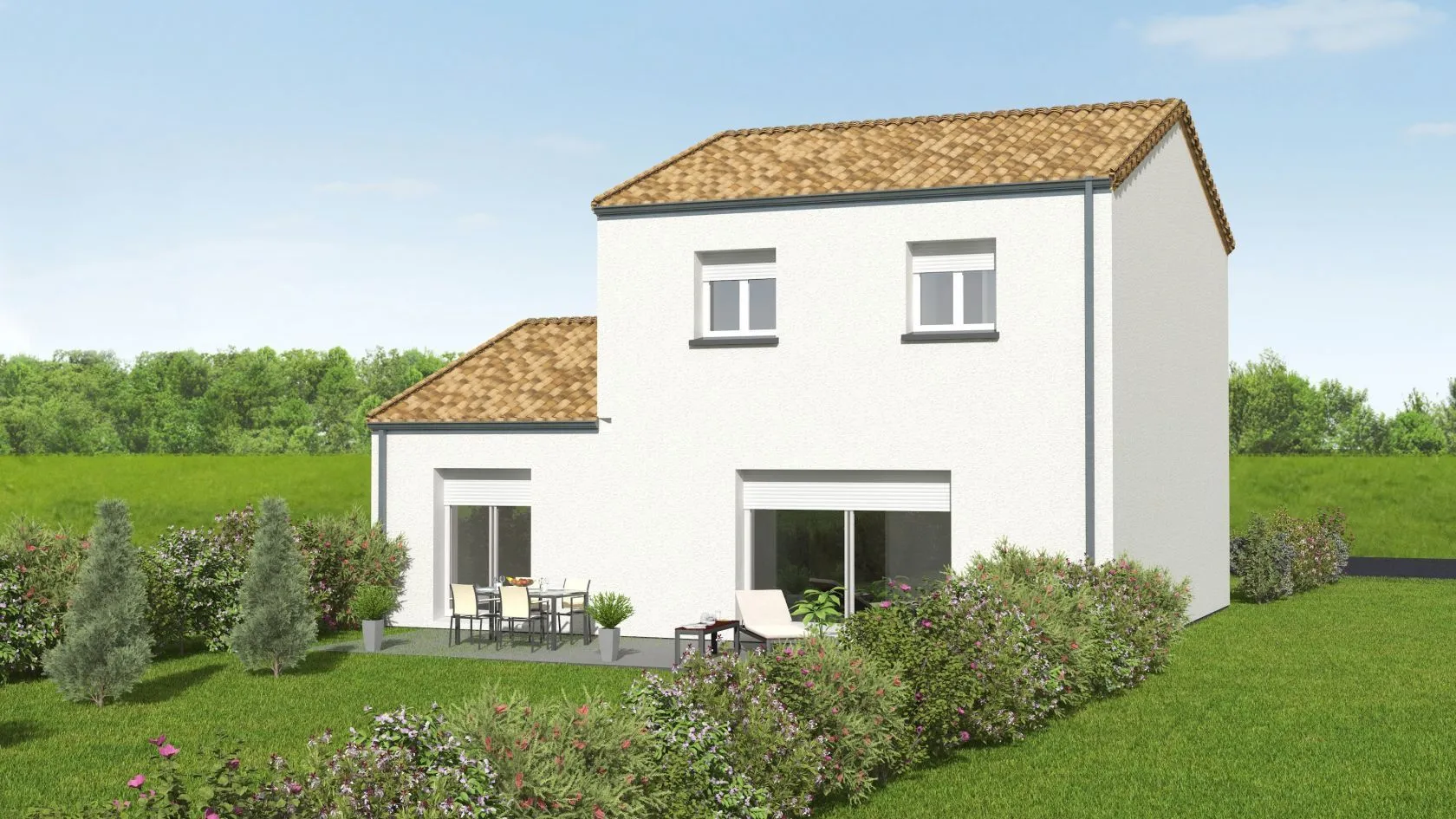 Maison neuve 112 m² à Casson (44390)